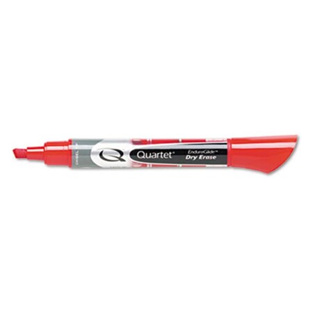 Quartet Quartet 5001-4M EnduraGlide Dry Erase Markers- Chisel Tip- Red- Dozen 5001-4M
